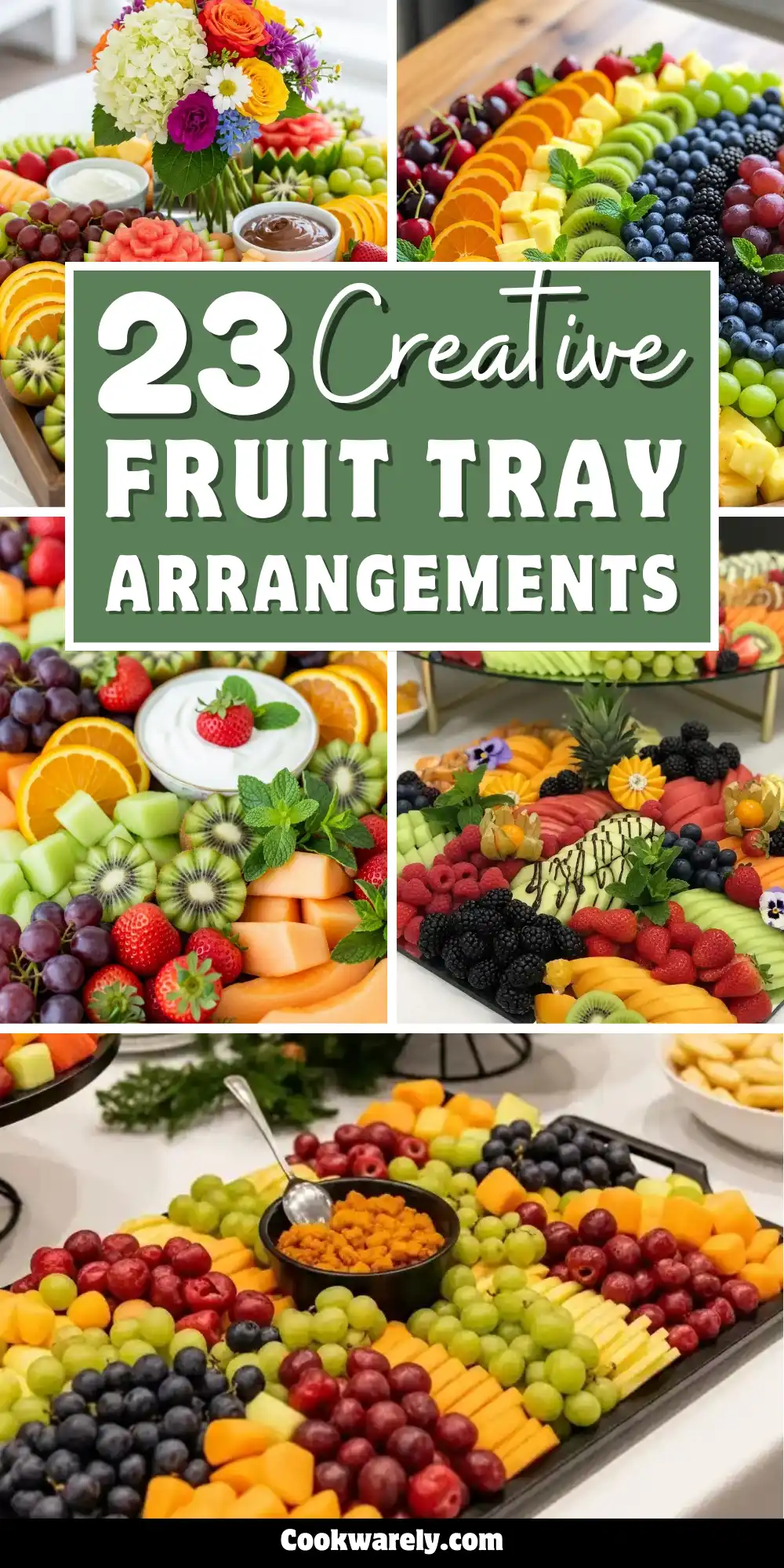 Fruit Tray Arrangements