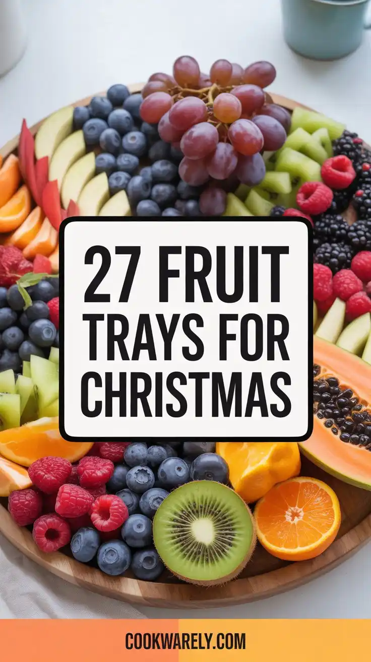 Fruit Trays for Christmas