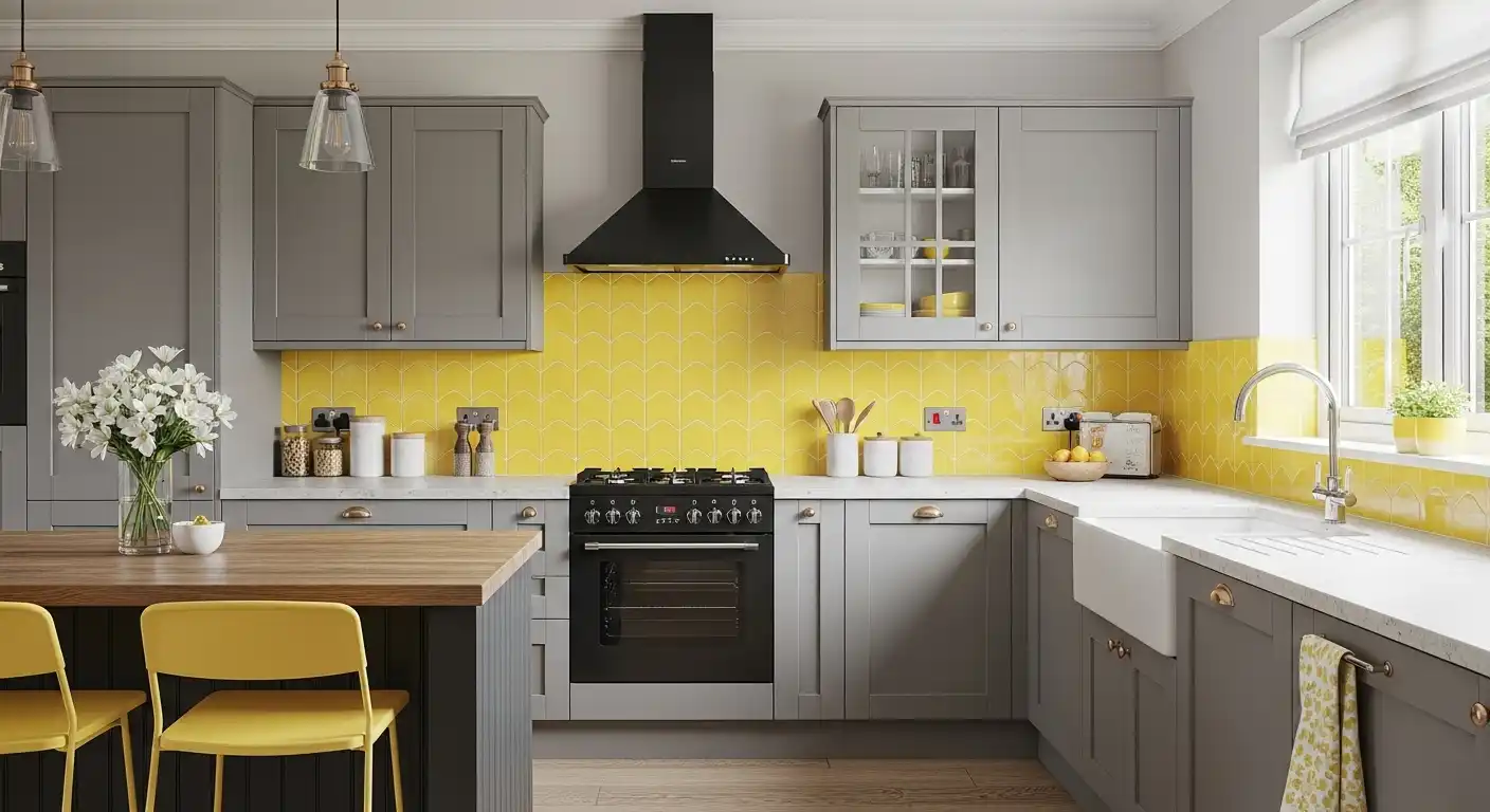 27 Grey And Yellow Kitchen Ideas To Brighten Your Space