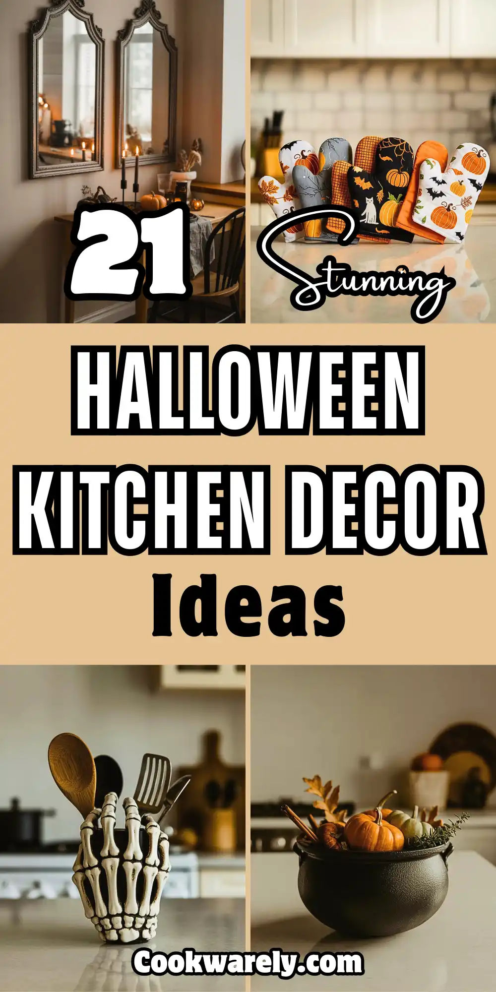 Halloween Kitchen Decor