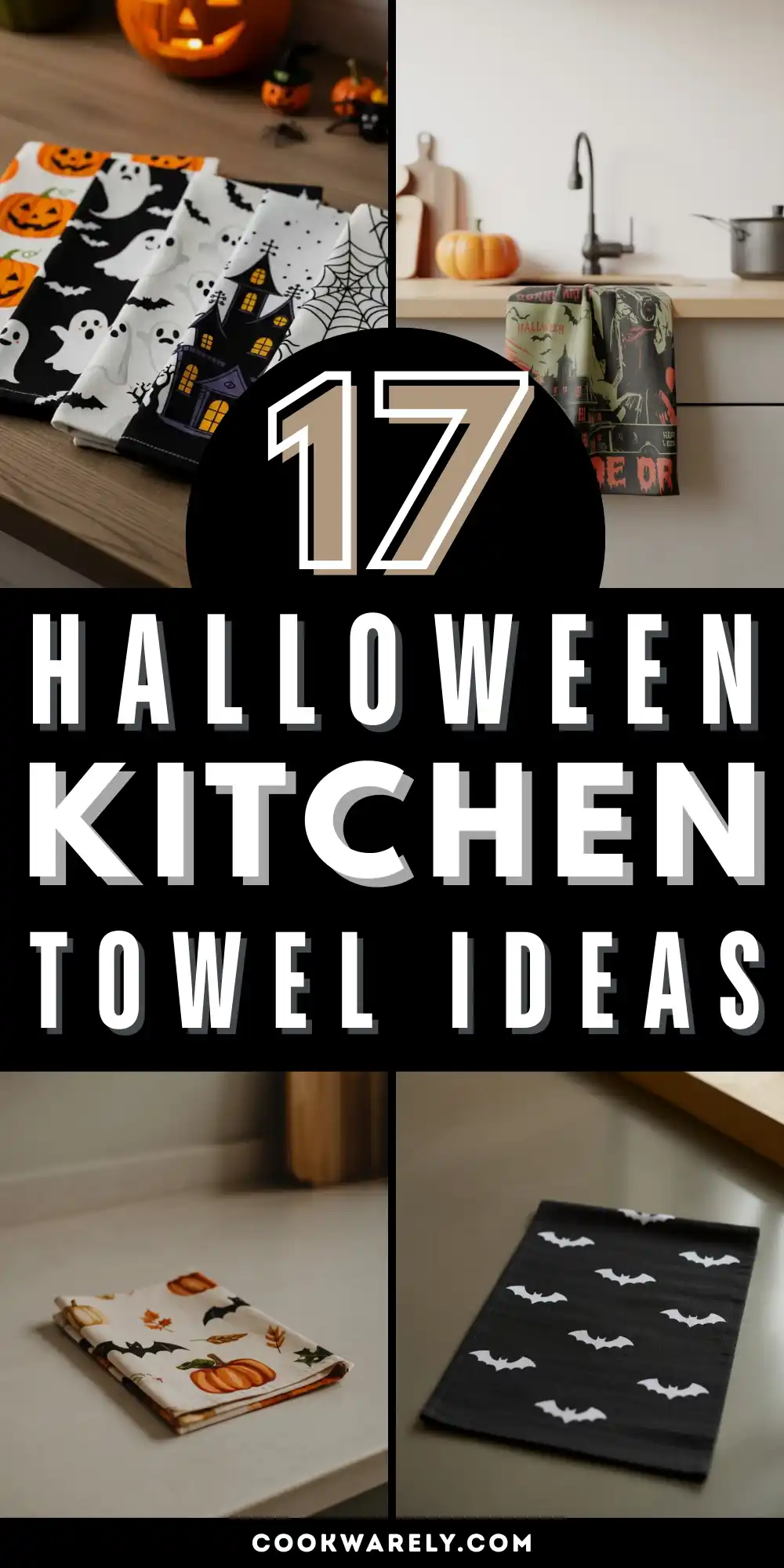 Halloween Kitchen Towels