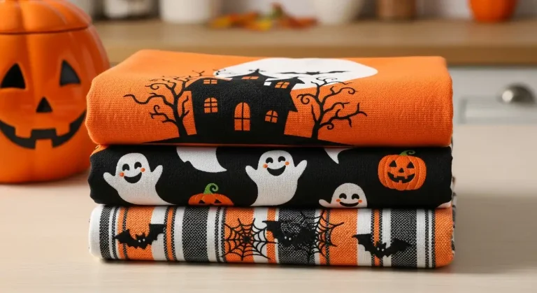 Halloween Kitchen Towels Ideas