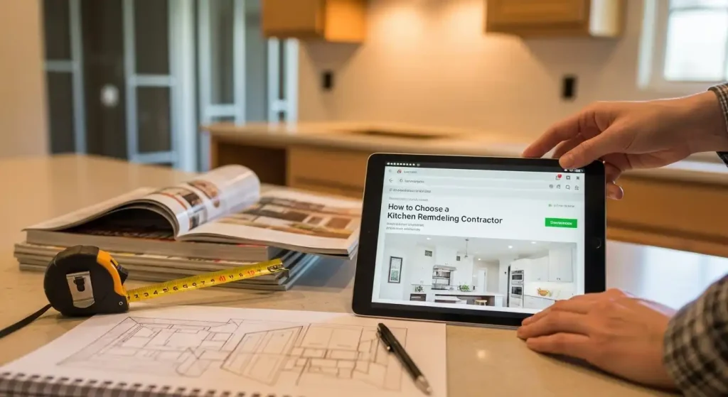 How to Choose a Kitchen Remodeling Contractor
