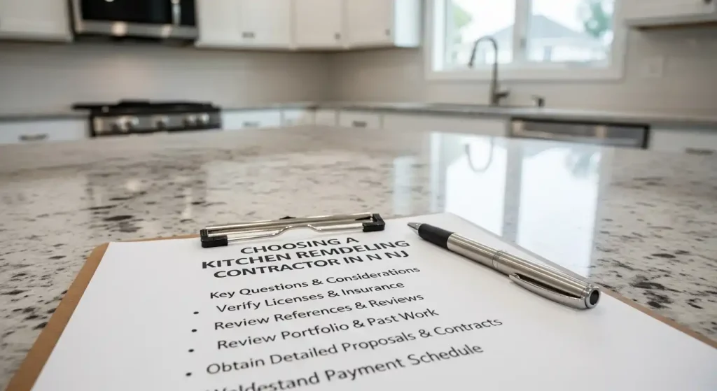 How to Choose a Kitchen Remodeling Contractor in NJ