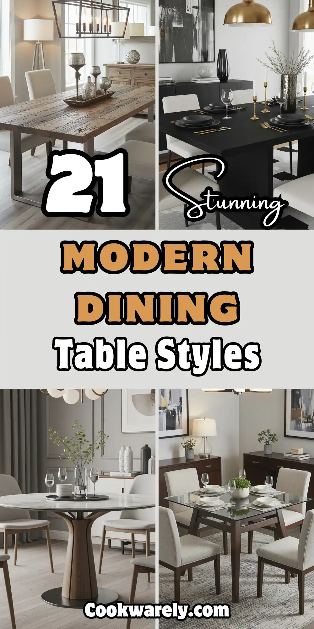 Modern Dining Table Styles