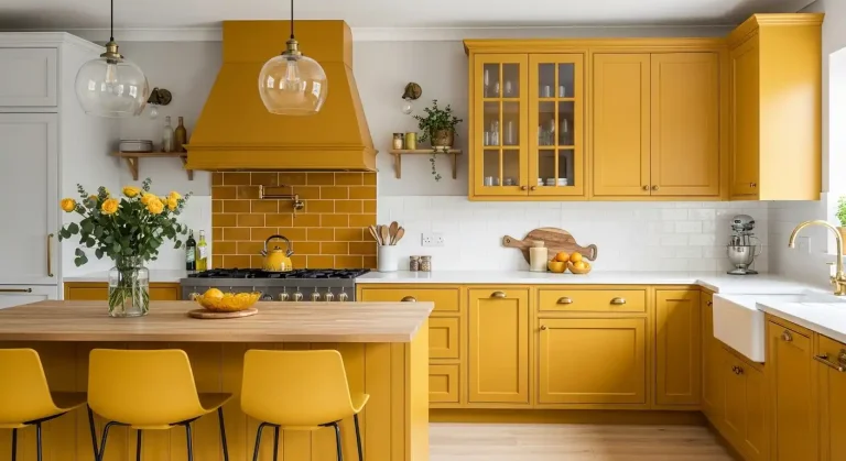 Mustard Yellow Kitchen Ideas
