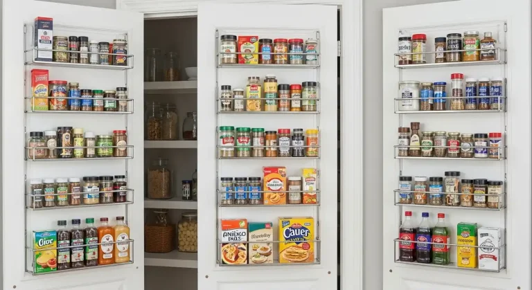 Pantry Door Organization Ideas