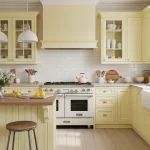 Pastel Yellow Kitchen