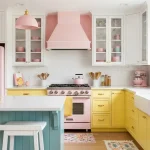 Pink and Yellow Kitchen Ideas