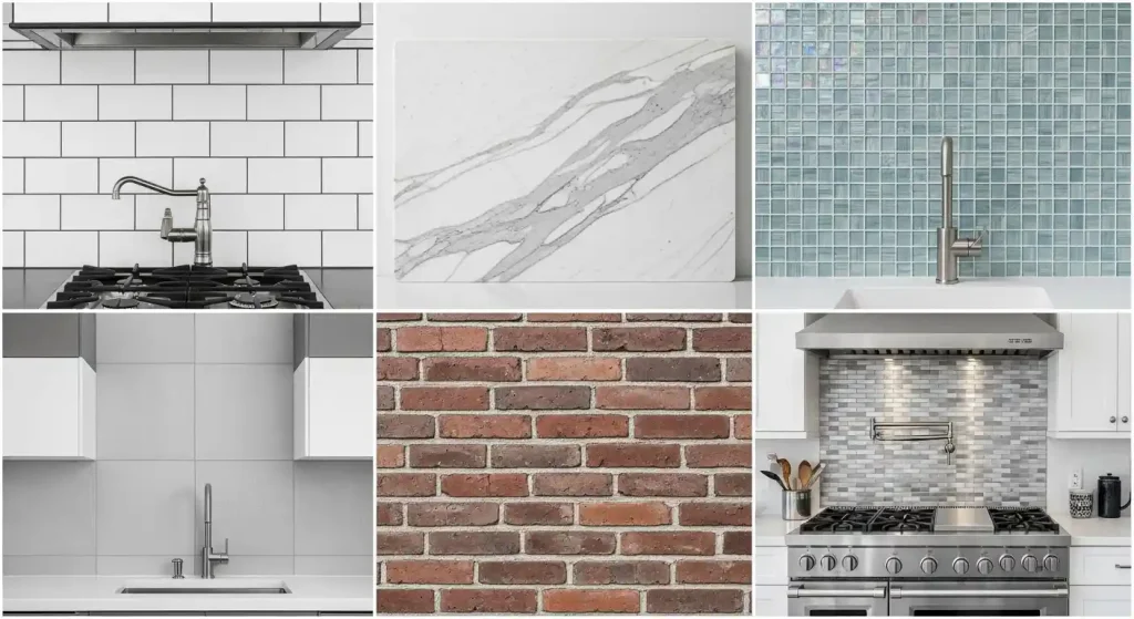 Popular Backsplash Materials