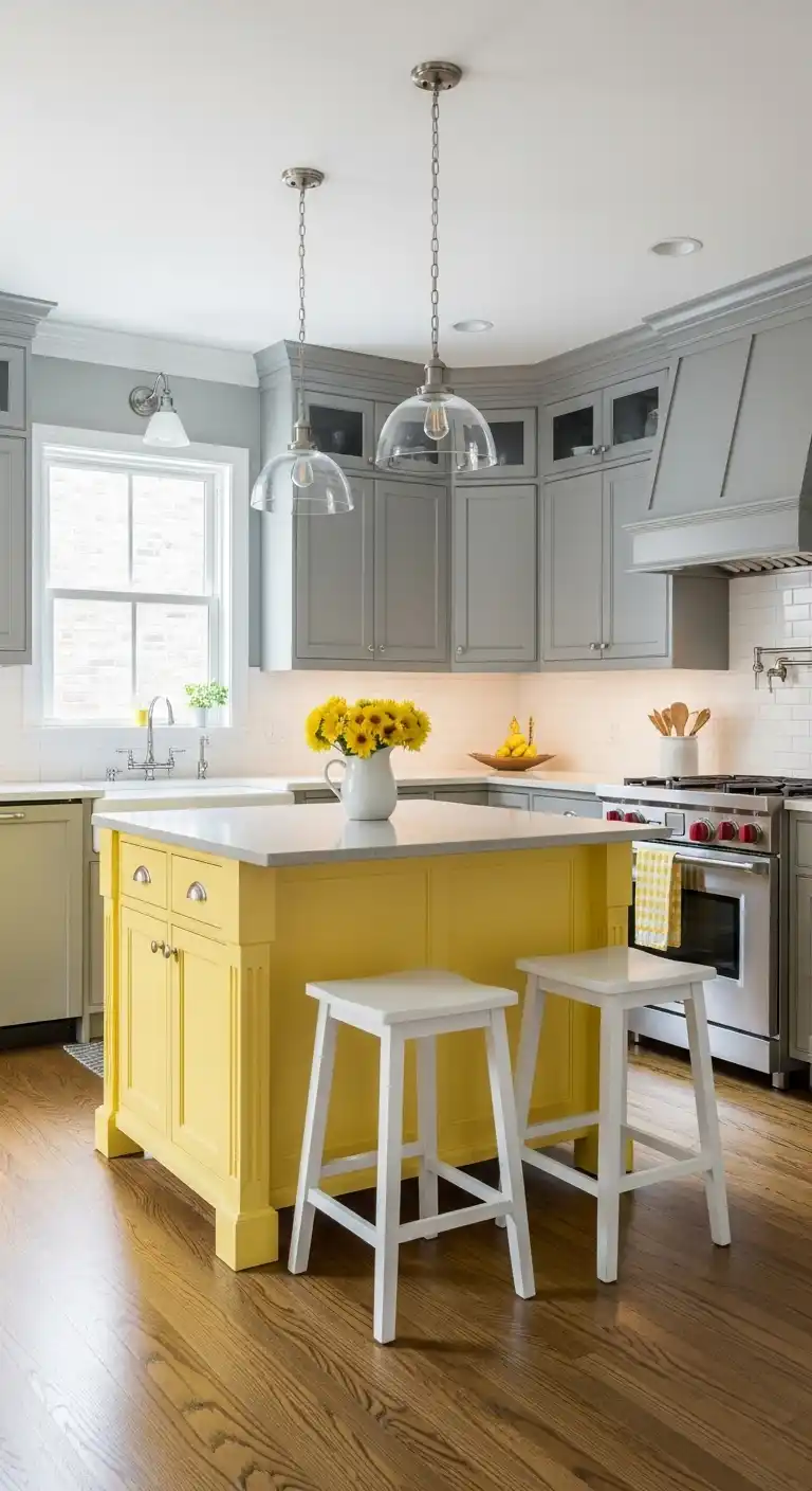 Practical Tips for Your Yellow Kitchen Island