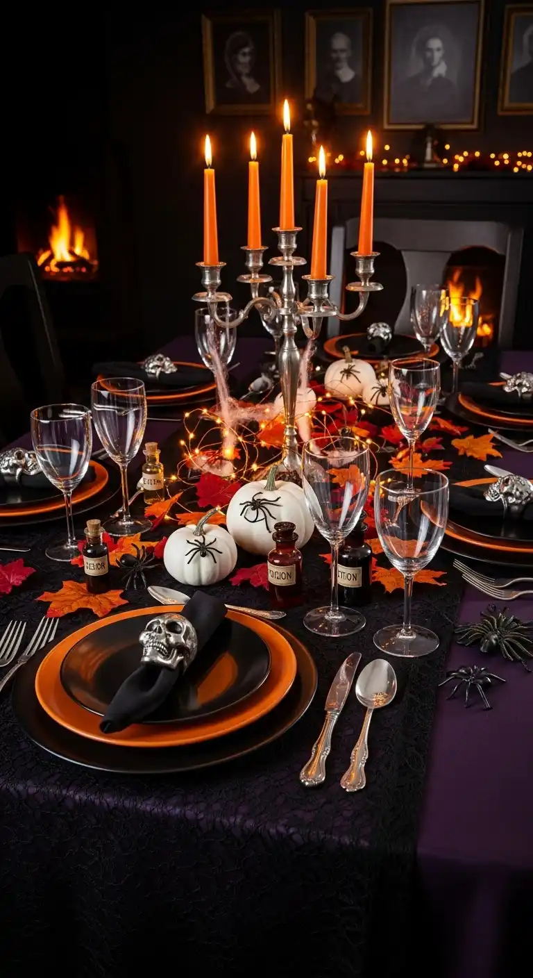 Setting the Mood With Halloween-Themed Table Decor
