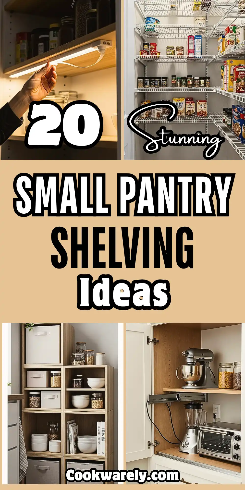 Small Pantry Shelving Ideas