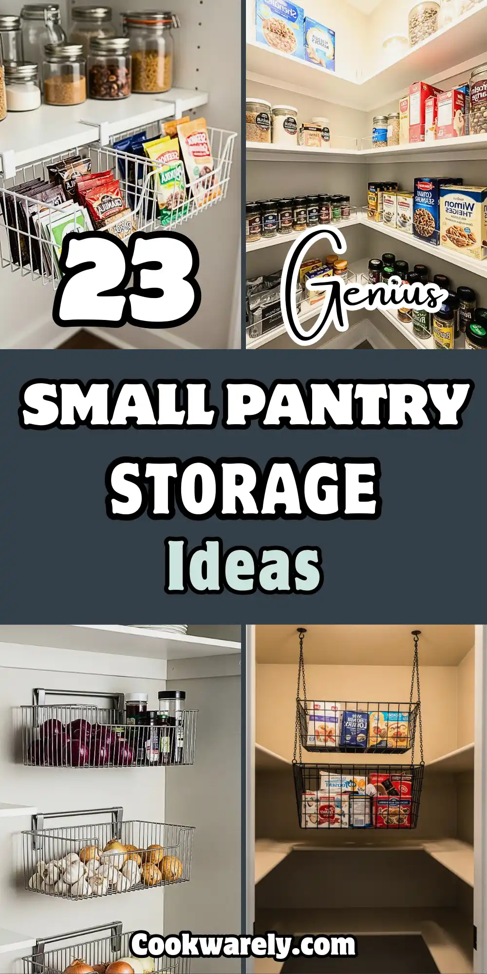 Small Pantry Storage Ideas