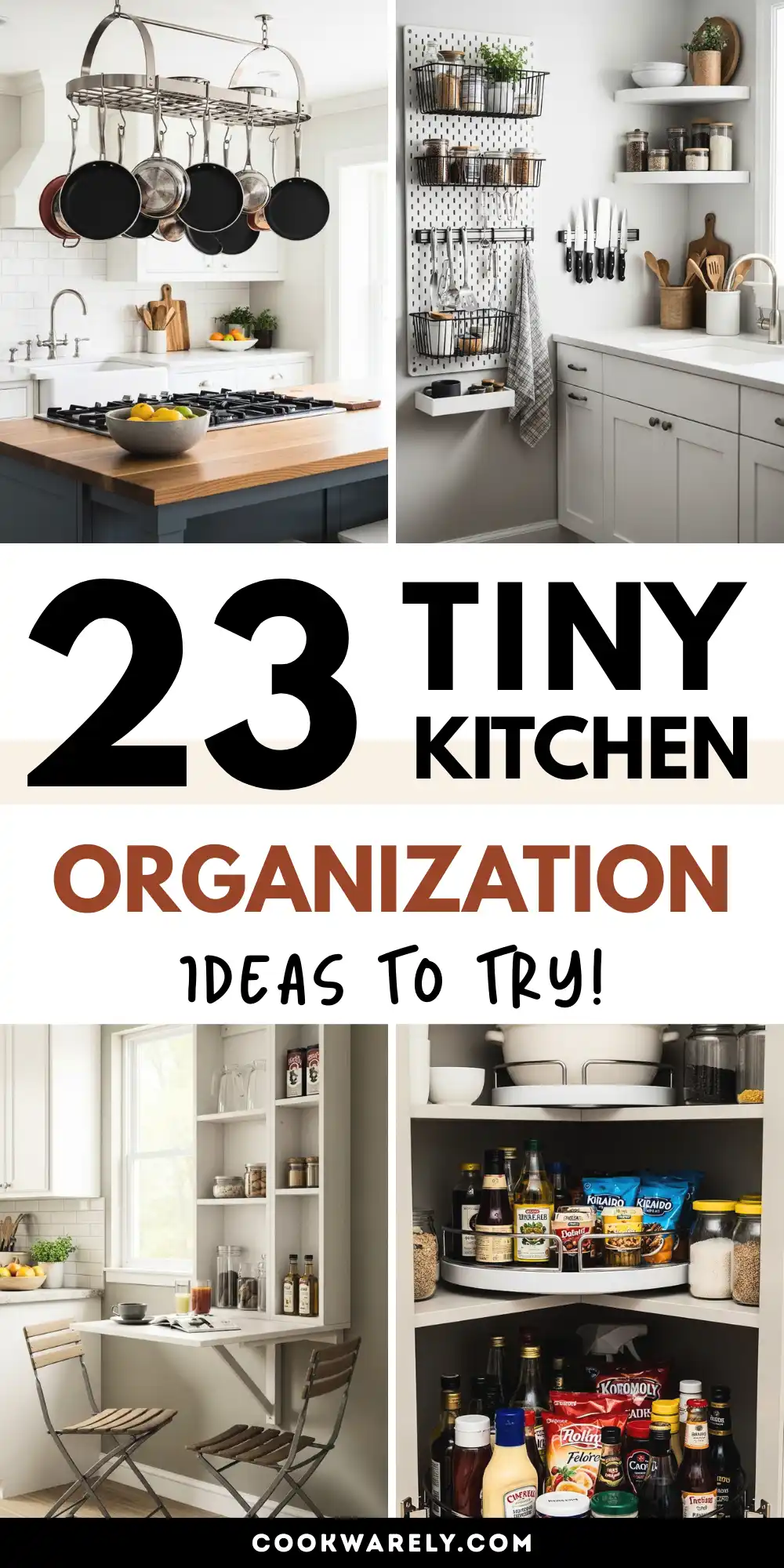 Tiny Kitchen Organization Ideas