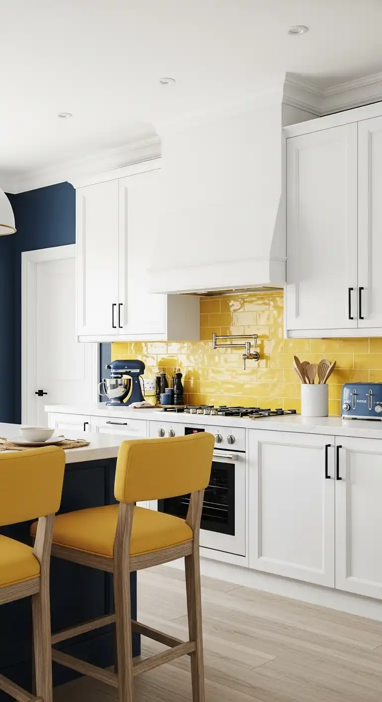 Tips for Decorating Your Kitchen with a Yellow Backsplash