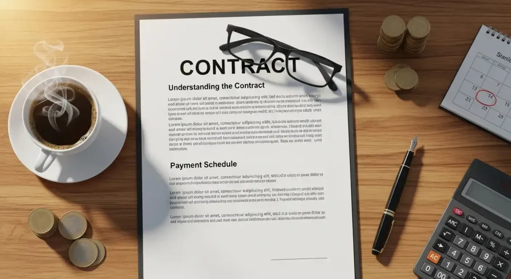 Understanding the Contract and Payment Schedule