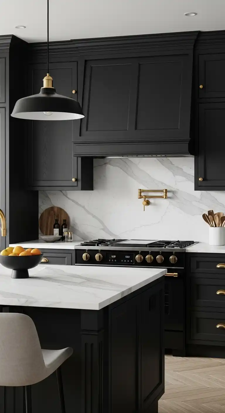 Why Choose Black in Kitchen Design