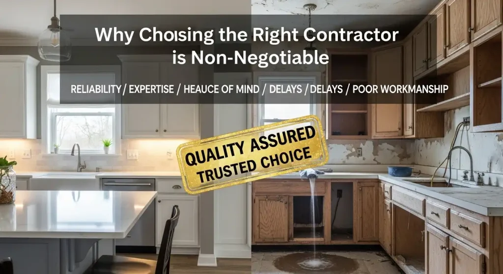 Why Choosing the Right Contractor is Non-Negotiable