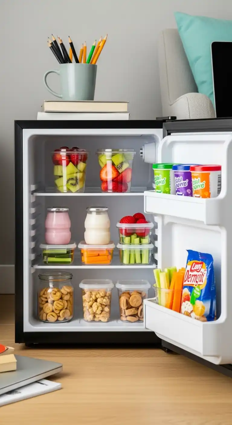 Why Stocking Your Mini Fridge With Snacks Matters