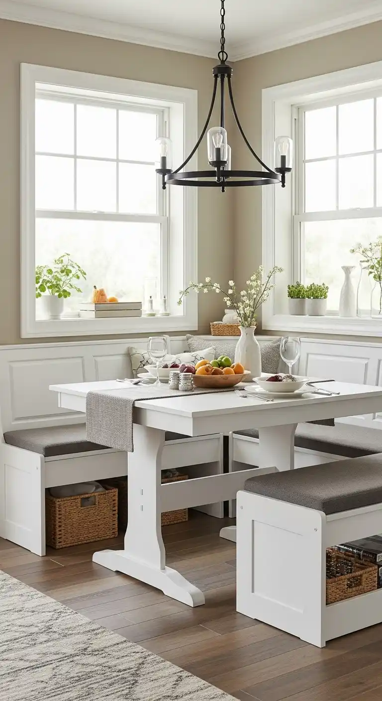 Why a Corner Dining Table Nook Works for Your Home