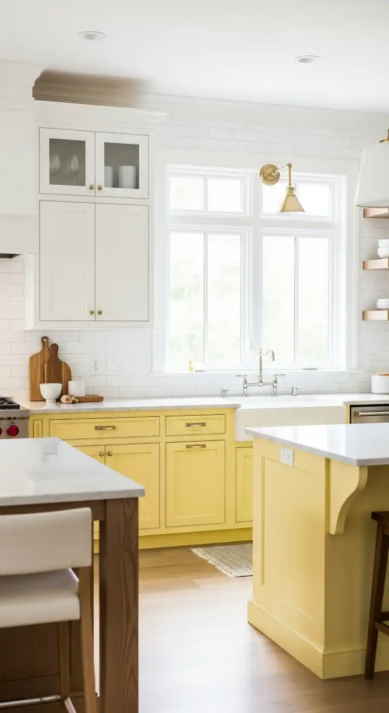 Why a Yellow and White Kitchen is a Timeless Choice