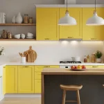 Yellow Kitchen Cabinets Ideas