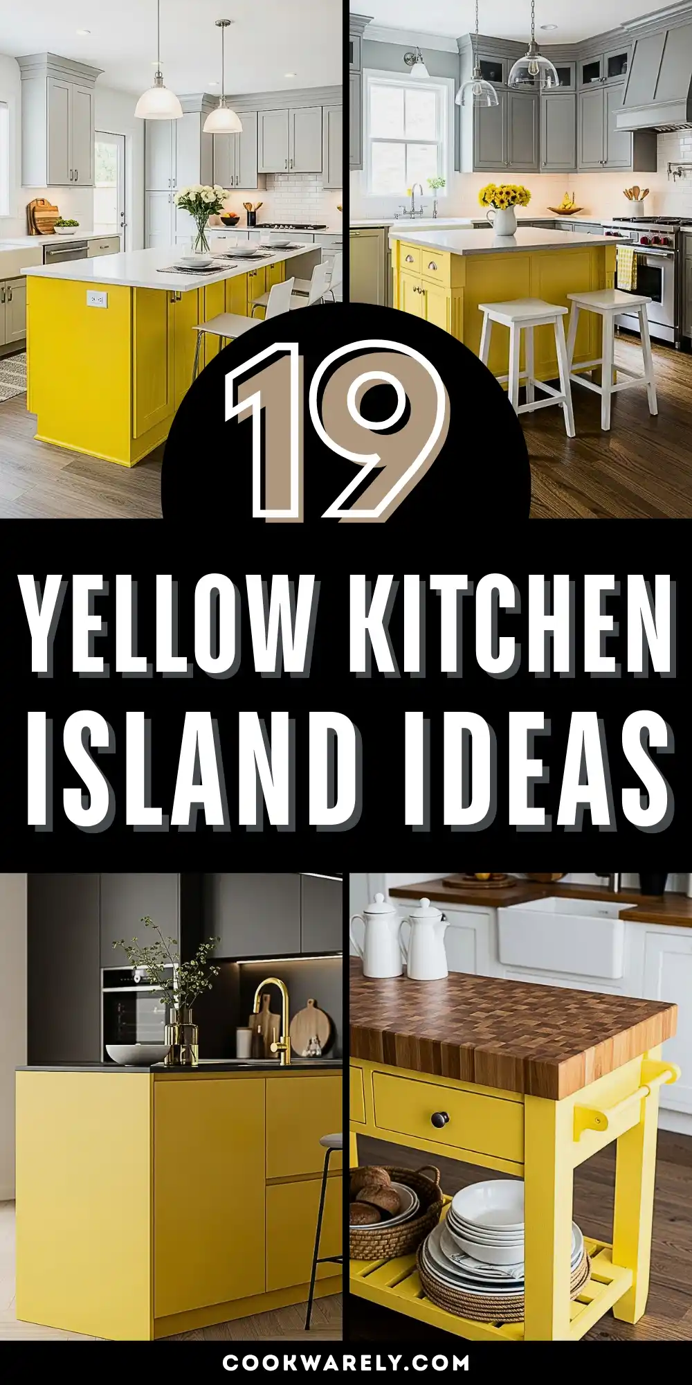 Yellow Kitchen Island Ideas