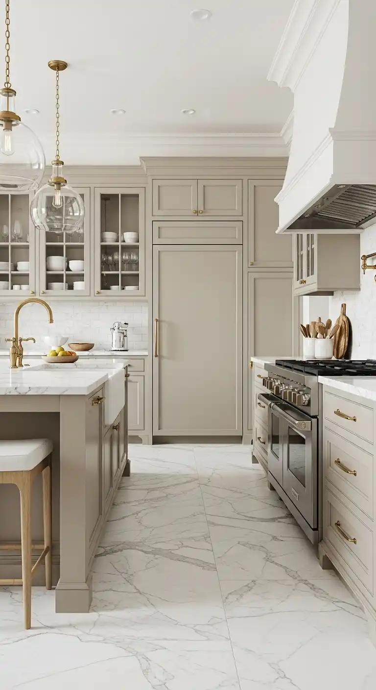 1. Classic Marble for a Touch of Luxury