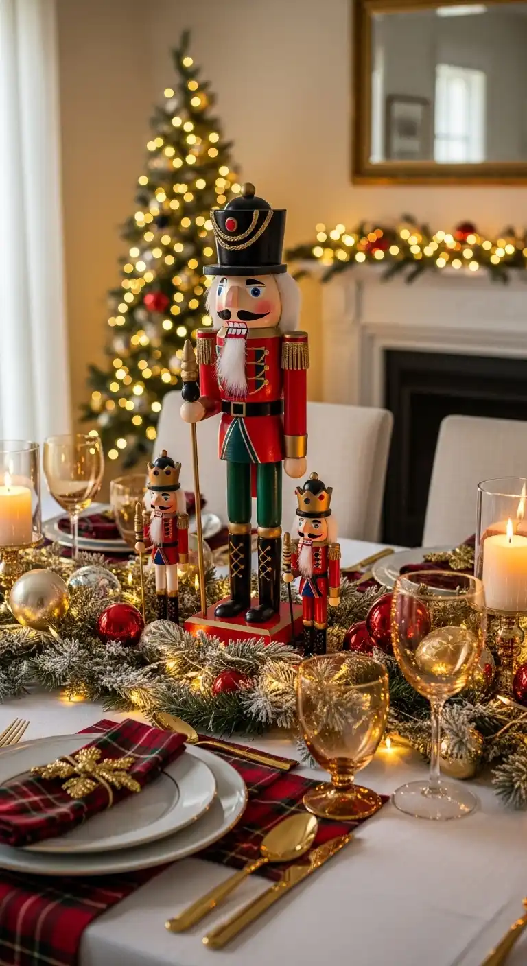 10. Nutcracker Display Centerpiece