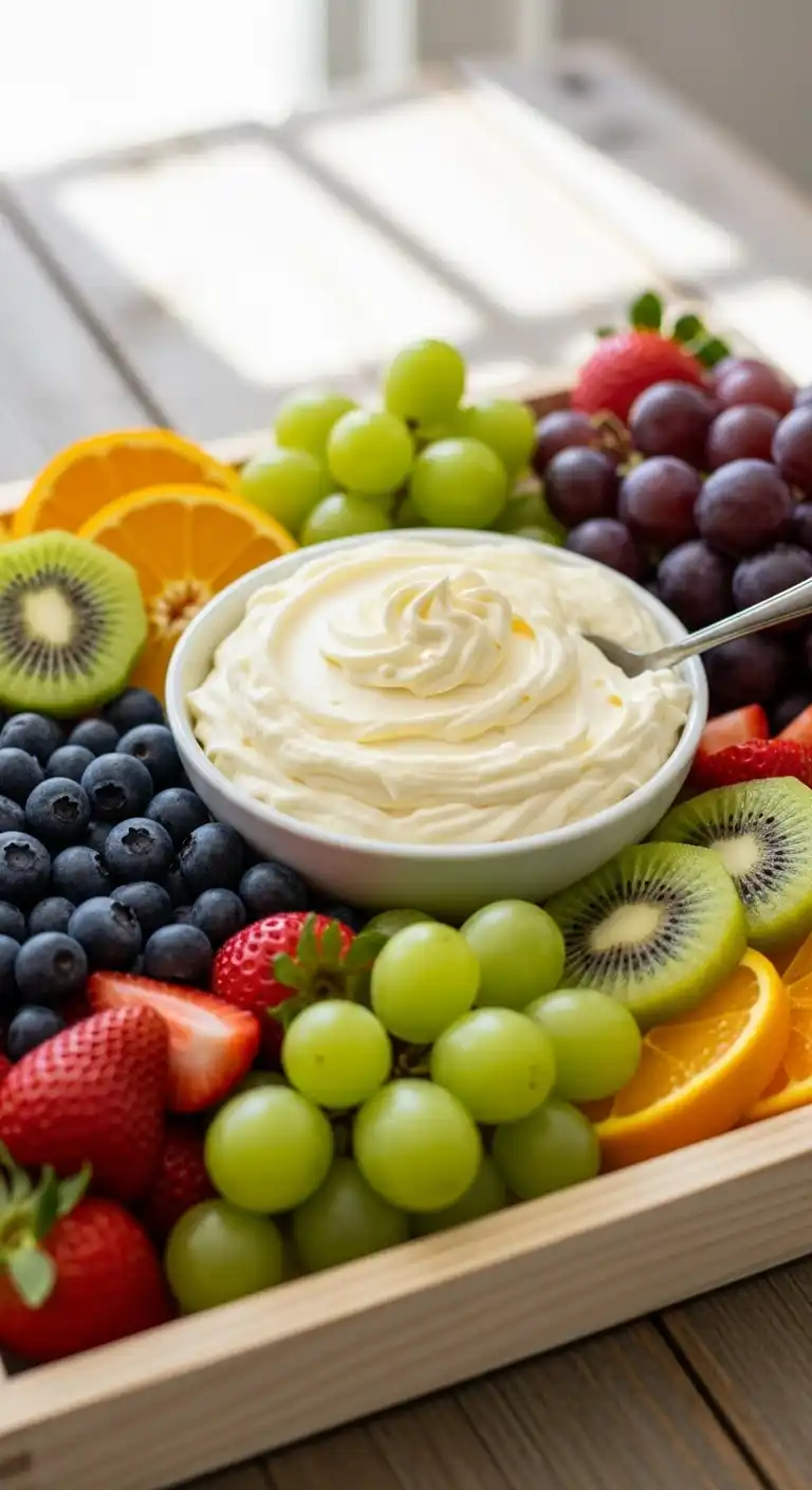 11. Blueberries with Lemon Whipped Dip
