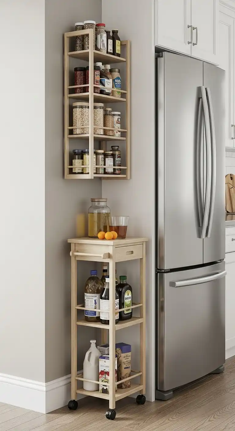 11. Slim Rolling Cart