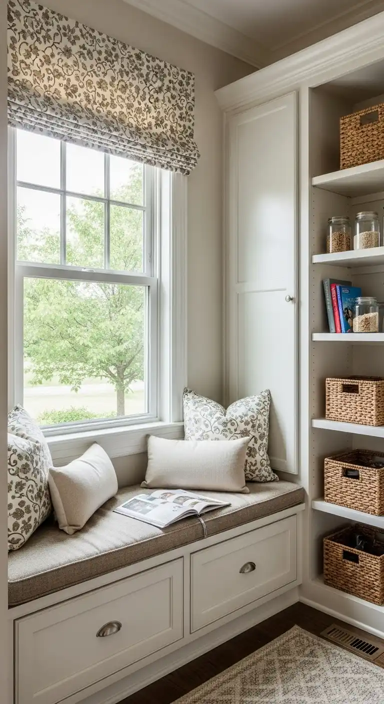 11. Window with Built-In Seating