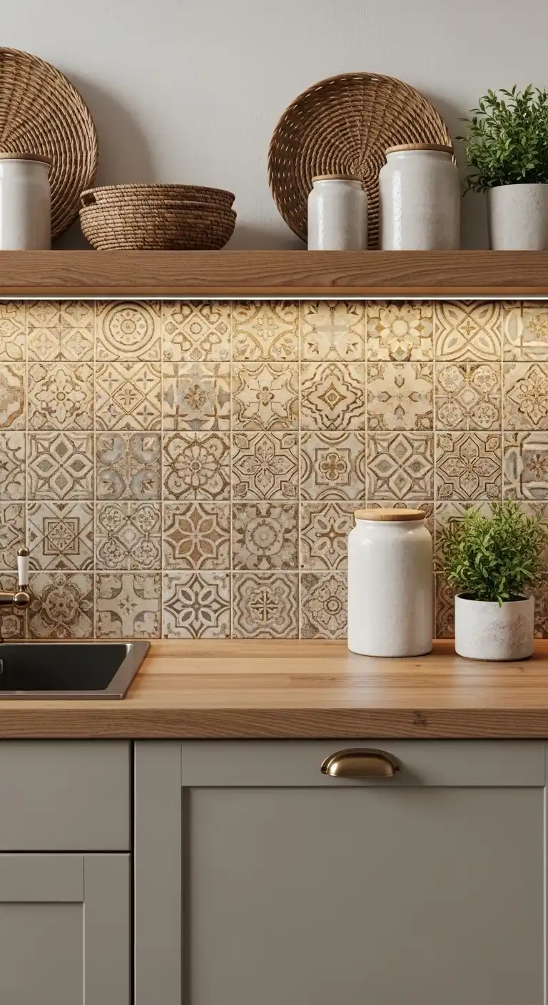 12. Rustic Ceramic Tiles