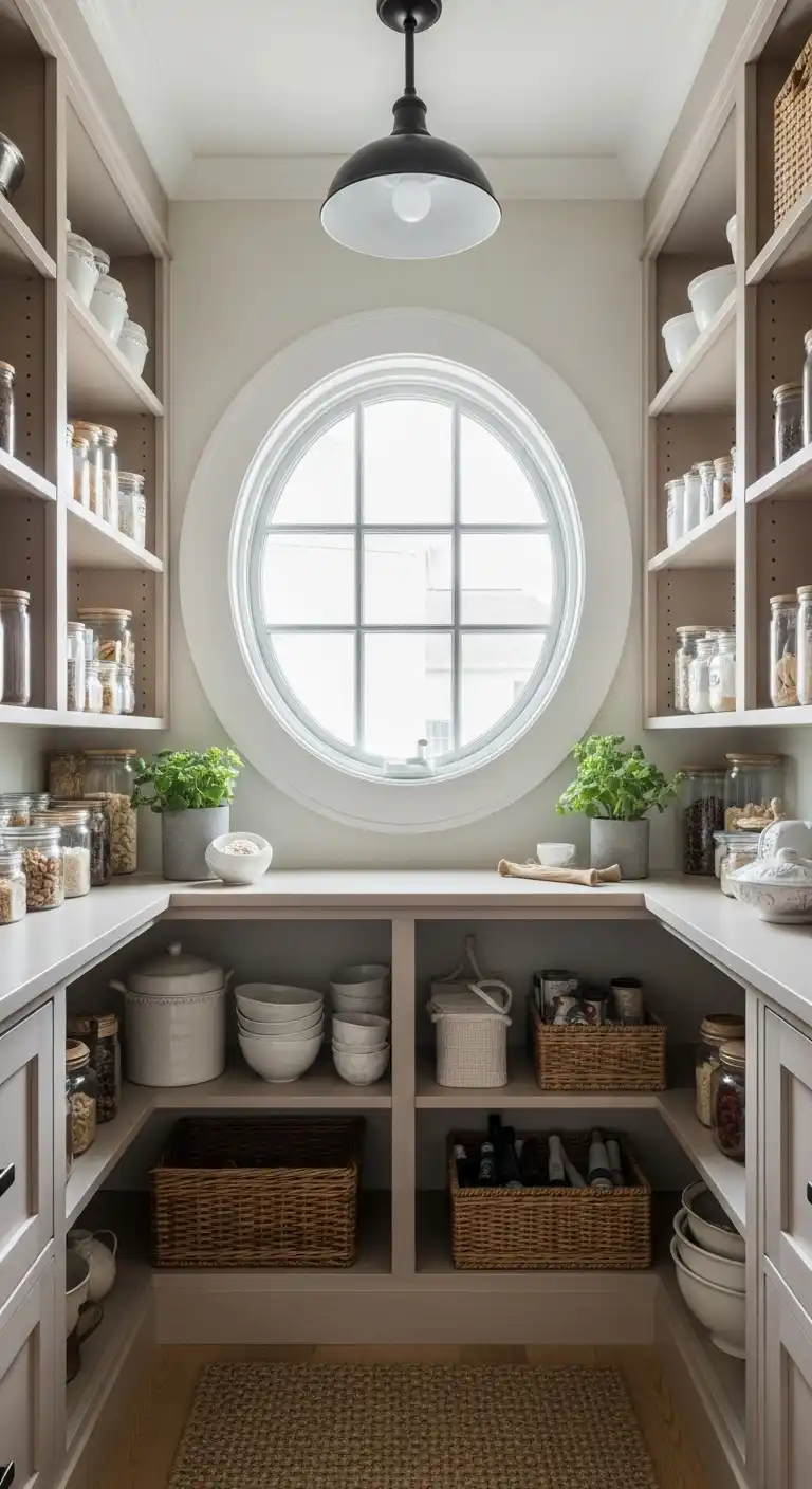 15. Round Window for a Soft Look