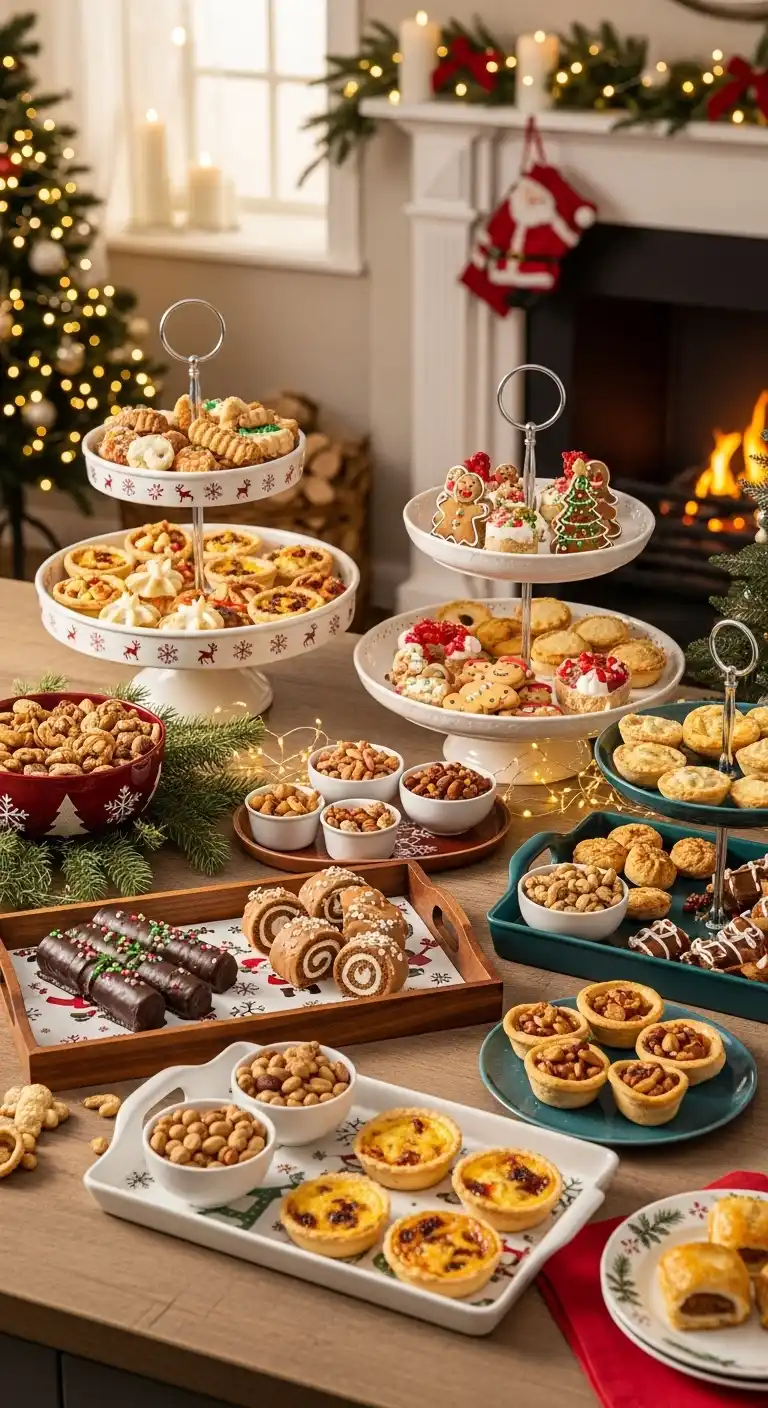 18. Festive Serving Trays for Snacks and Desserts