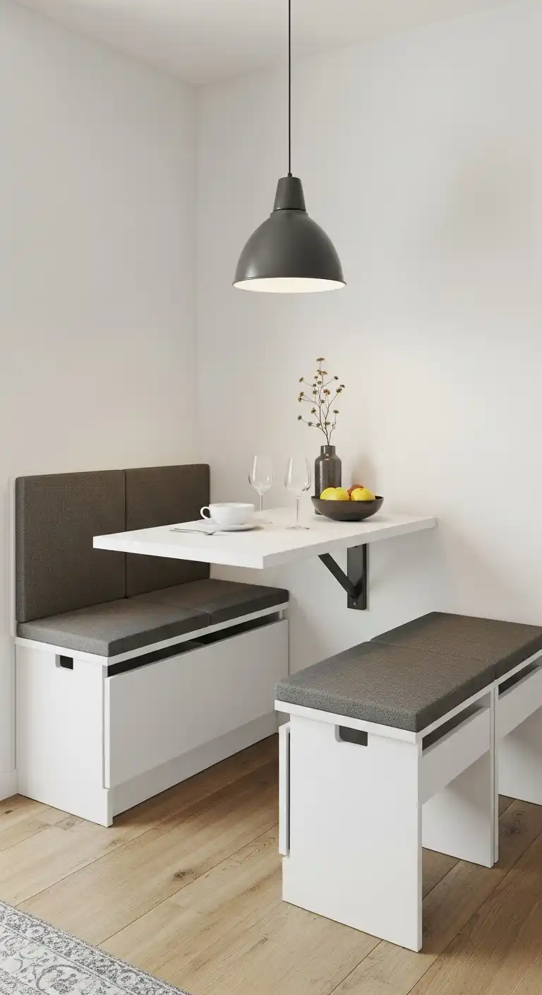 18. Minimalist Floating Nook Table