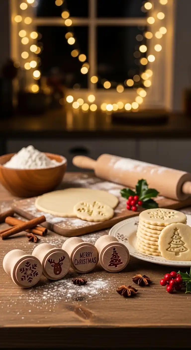 20. Christmas Cookie Stamps for Festive Baking