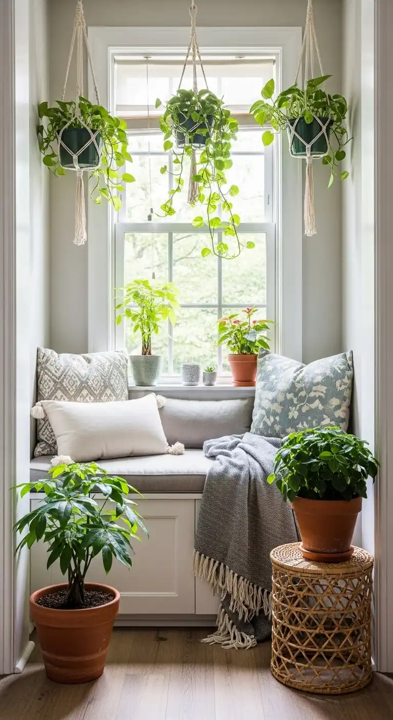 21. Indoor Garden Breakfast Nook