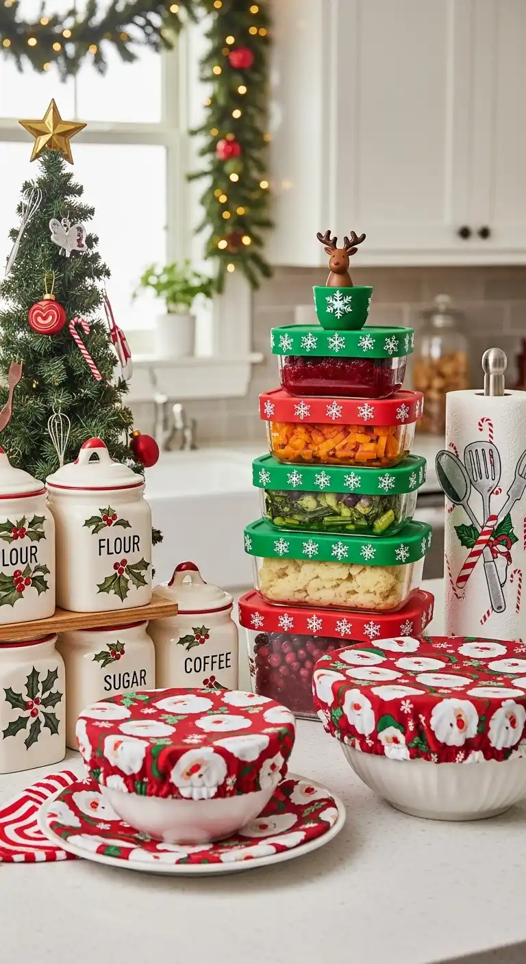 21. Seasonal Storage Containers for Leftovers