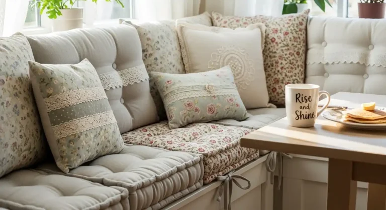 23 DIY Breakfast Nook Cushions