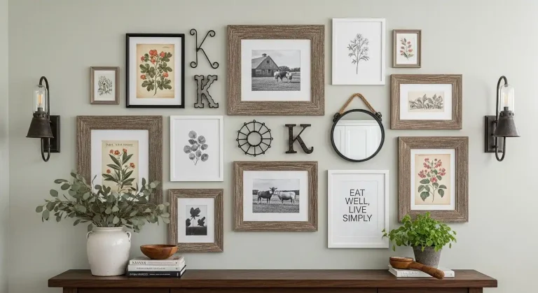 23 Modern Rustic Kitchen Wall Decor