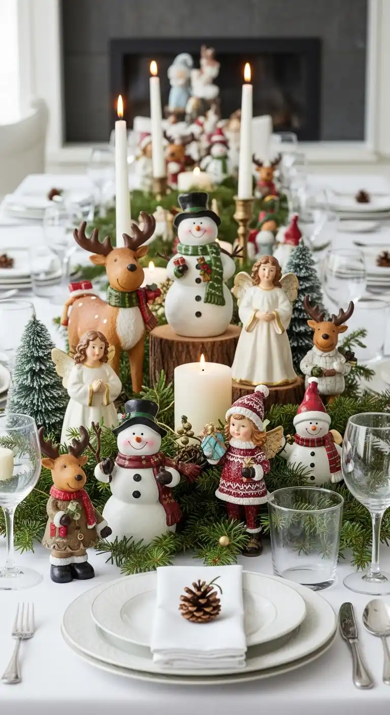 23. Holiday-Themed Figurine Collection