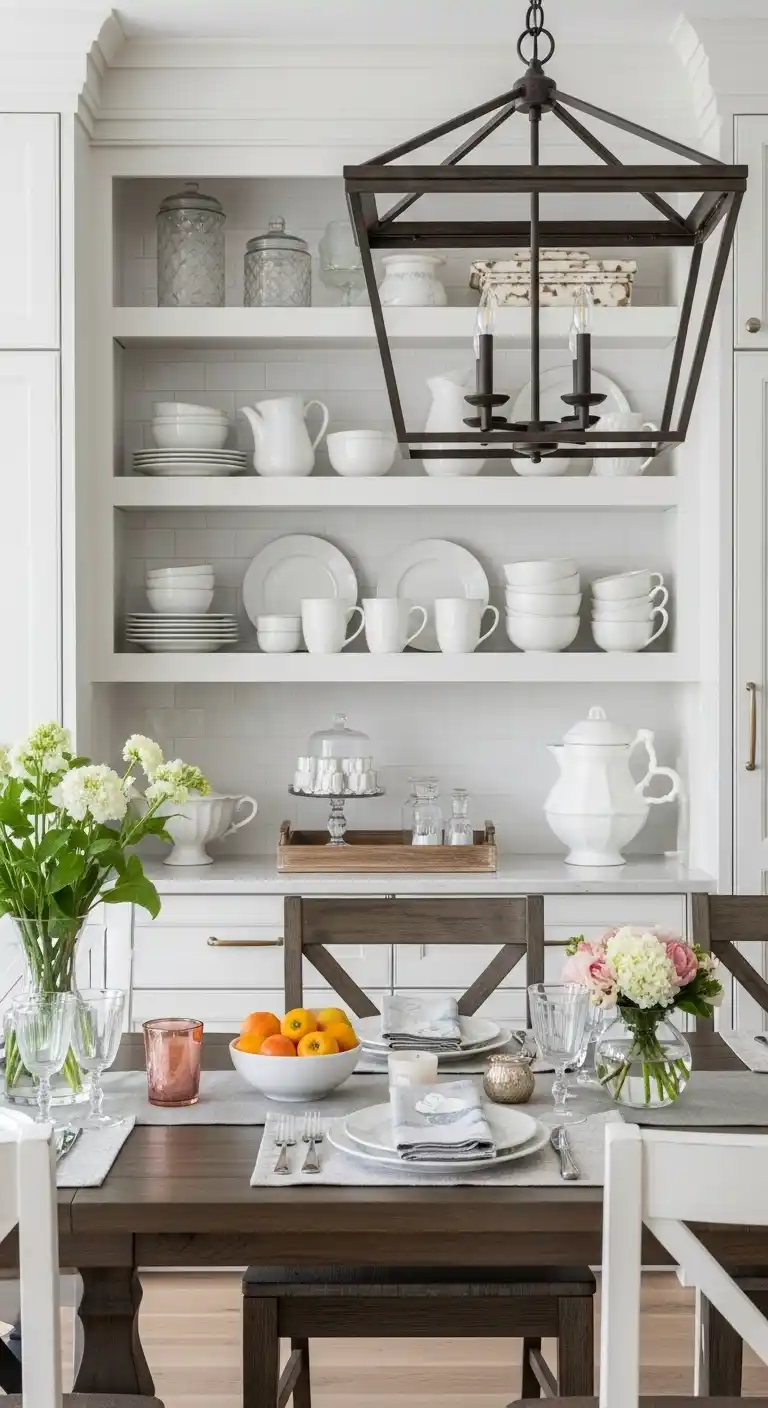 23. Style with Elegant Tableware and Centerpieces for Visual Appeal