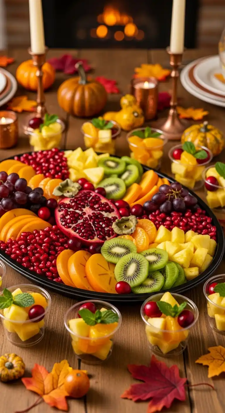 24. Mini Fruit Cup Tray for Easy Serving