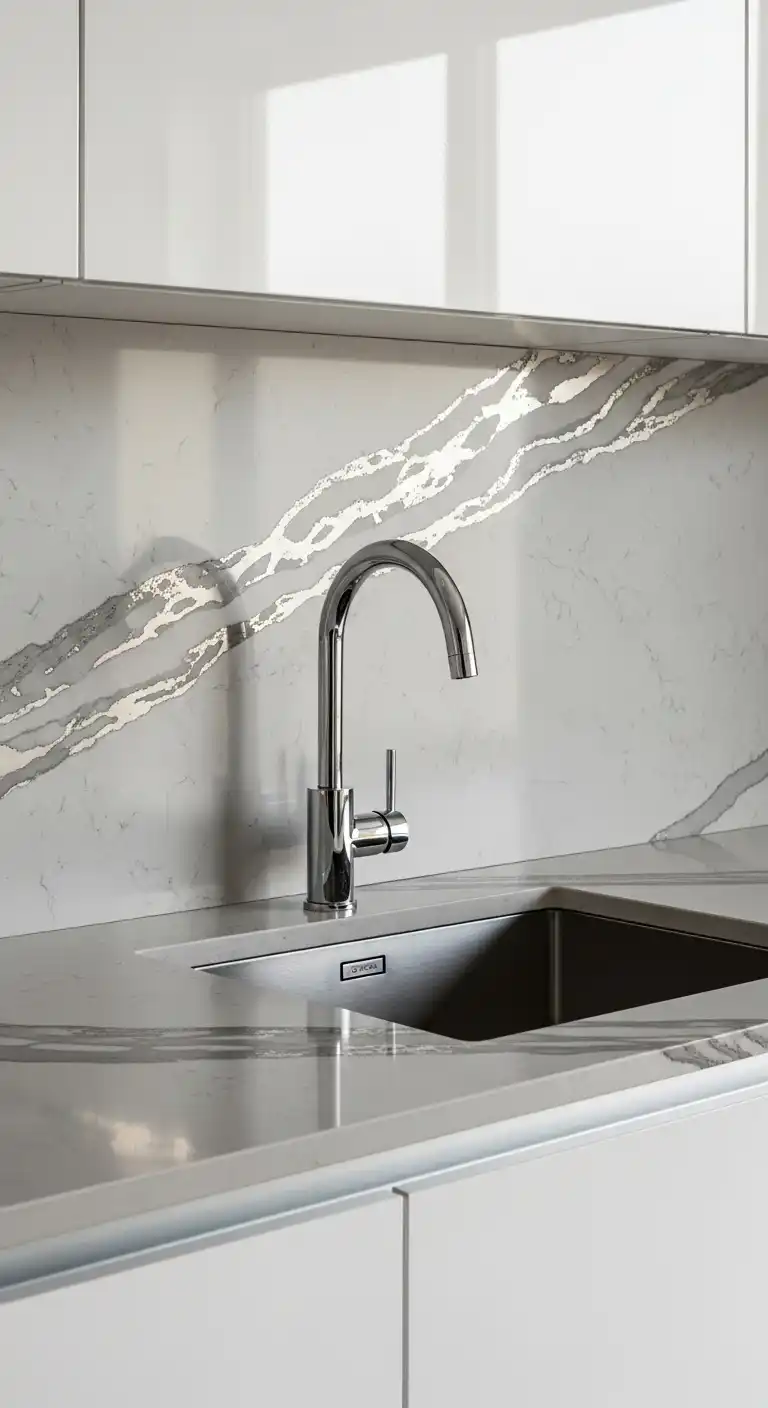 24. Silver Veined Quartz