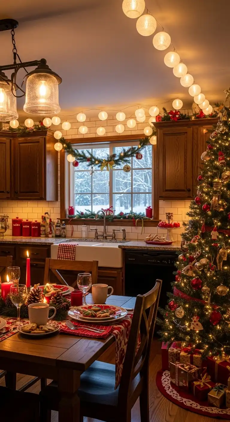 25. Frosted Globe Lights for a Cozy Glow