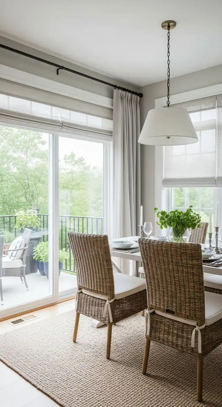 26. Blend Indoor and Outdoor Vibes with Sliding Glass Doors Nearby