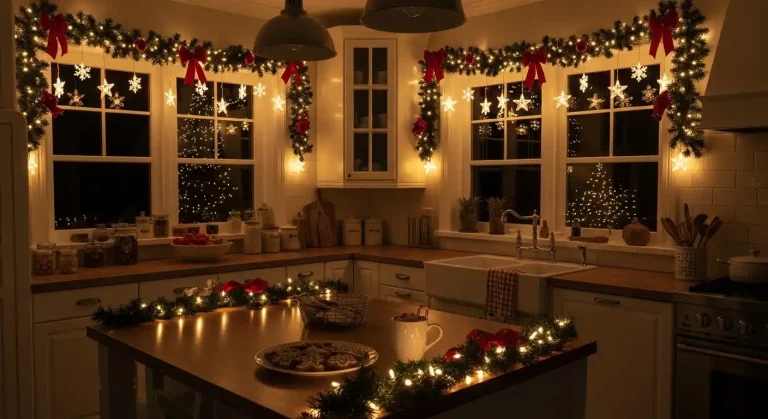 29 Christmas Kitchen Lights Ideas