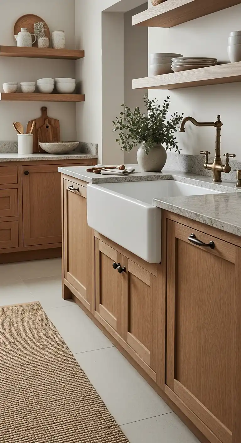 3. Stone Countertops in Natural Hues